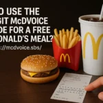 mcdvoice survey 26 digit code