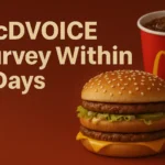 mcdvoice survey within 7 days code